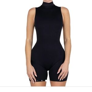 Black Sleeveless Jumpsuit